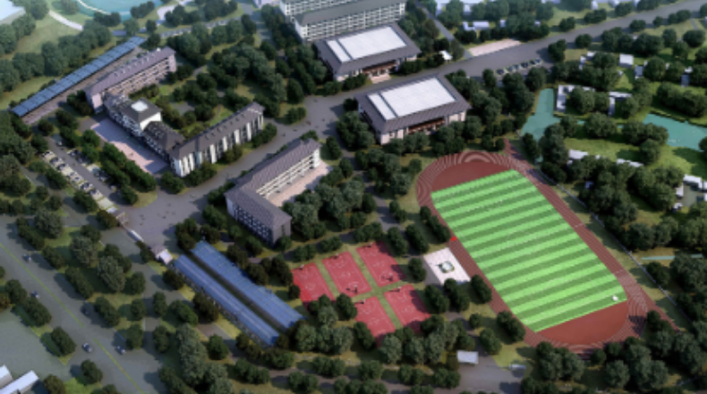 濱?？h西湖初級中學禮堂