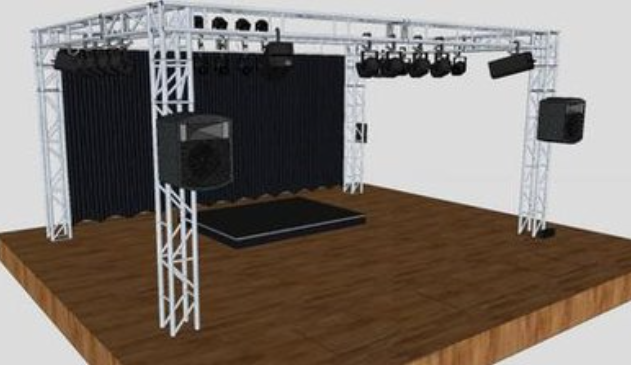 舞臺音響設備的常見布局方式
